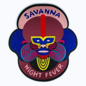 Macon et Lesquoy Savanna Night Fever Iron-on Patch